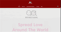 Desktop Screenshot of boymeetsgirlshop.com